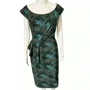 Chiara Boni La Petite Robe Phillida Floral Sheath Cocktail Dress Italy 46